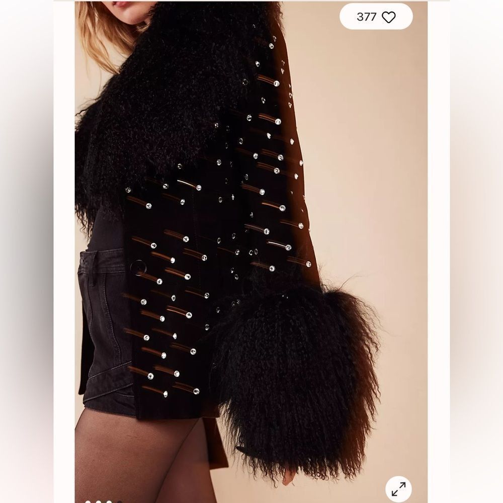 Free People Susanna Chow Penny Lane Suede Jacket - Picture 4 of 8